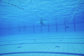 Wall Mural - swimming pool underwater