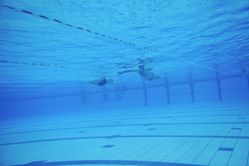 Wall Mural - swimming pool underwater