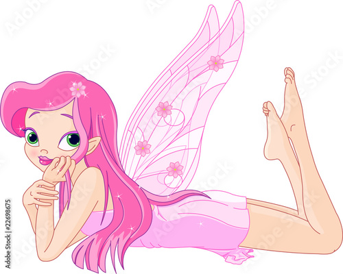 Naklejka na szybę Adorable fairy