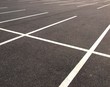 Empty parking lots