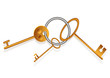 © 100ker - metal keys on ring