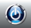 © Djordje Radivojevic - Blue power button vector