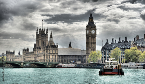 Obraz na płótnie canvas dwuczęściowy "dyptyk" Big ben