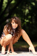 © Andrey_Arkusha - Portrait in full growth -  young woman in sexy dress