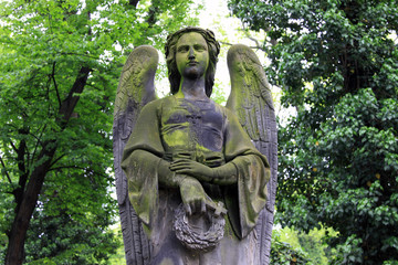 The Angel on the old Prague Cemetery