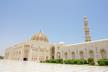 Muscat, Oman - Sultan Qaboos Grand Mosque