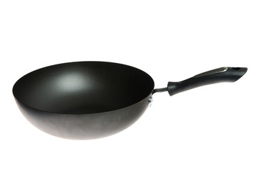 Fry pan isolated on a white background