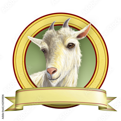 Fotografia  Goat label