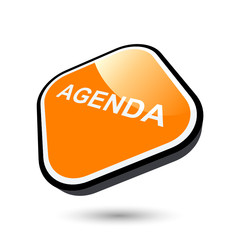 Poster - agenda symbol zeichen button icon