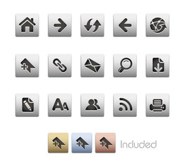 Wall Mural - web navigation / it includes 4 color in differents layers.