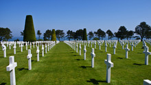 American Cemetery At Normandy