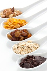 Canvas Print - Muesli ingredients