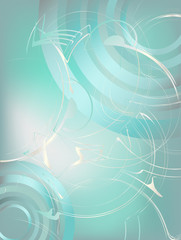 Wall Mural - wave_background 1