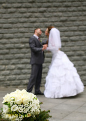 Wall Mural - Wedding bouquet