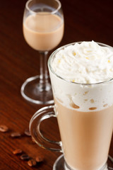 Poster - coffee with cream liqueur