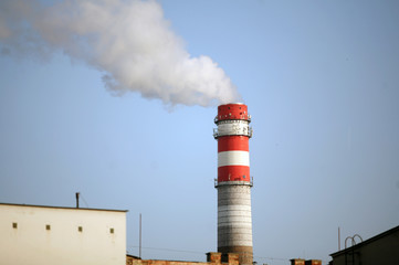 Factory chimney