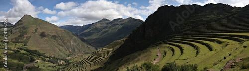 Board z aluminiowym obramowaniem Ruiny w Pisac