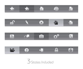 Wall Mural - web 2.0 / it includes 3 states in different layers