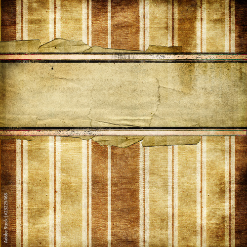 grunge vintage striped background with place for text