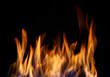 © zhu difeng - Burning fire, may be used as background