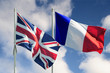 Bandiera di Francia e Inghilterra