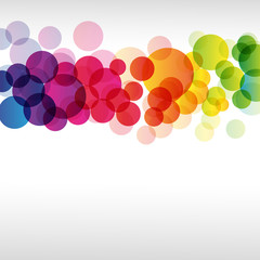 Wall Mural - Abstract colorful background. Vector.