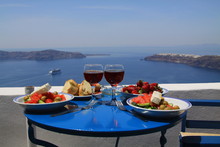 Ideal Breakfast On Santorini