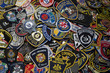 Police and fireman badges