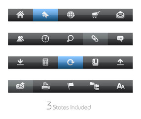 Wall Mural - web site / it includes 3 states in different layers