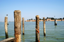 Mooring Posts, Venice, Italy