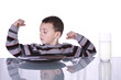 © Mehmet Dilsiz - Little Boy Showing His Muscles