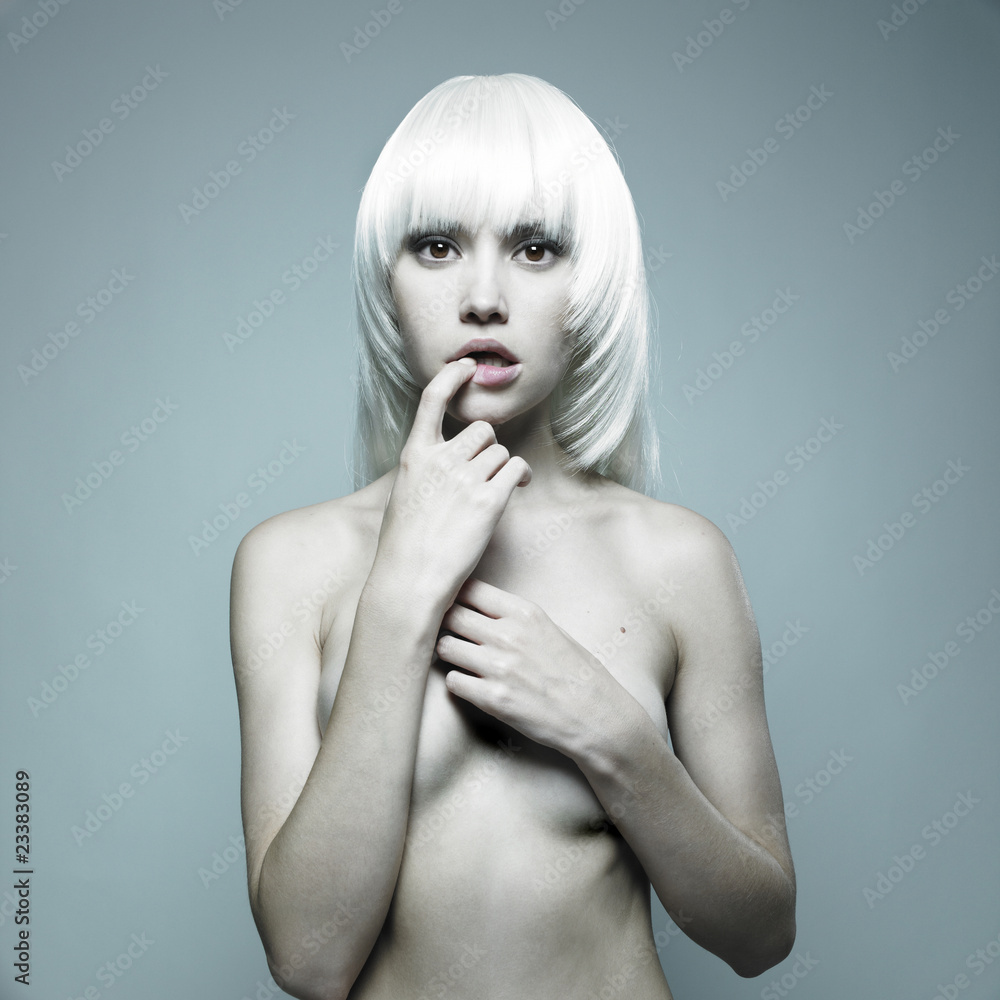 Nude elegant woman Stock Photo Adobe Stock