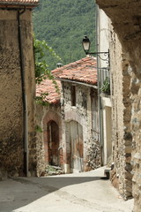 Wall Mural - Village de Mossec,Languedoc-Roussillon