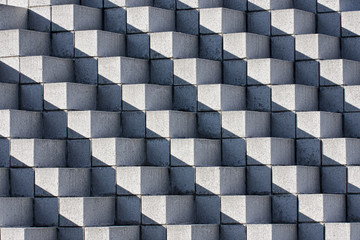 Astract Bricks and Shadows