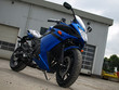 Blue colored new motorbike