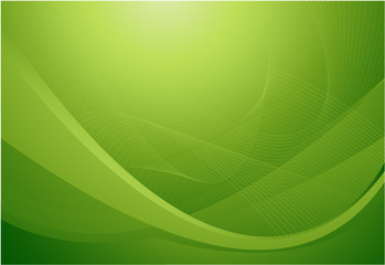 Green abstract background