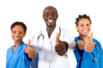 Wall Mural - positive doctors