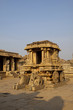 Vittalla temple and the stone chariot in hampi, Karnataka- India