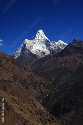 Naklejka samoprzylepna Ama dablam - nepal