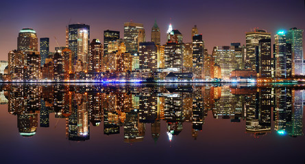 Fototapete - Manhattan panorama, New York City