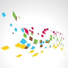 Wall Mural - vector mosaic