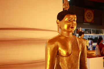 Wall Mural - A large sculpture of a Buddha in  Sri Lanka