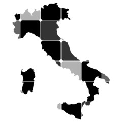 map of italy