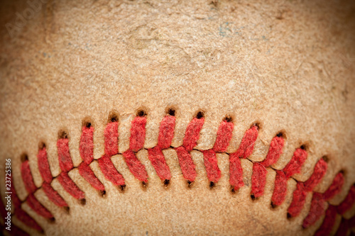 Board z aluminiowym obramowaniem Szczegółowo makro zużytych baseball