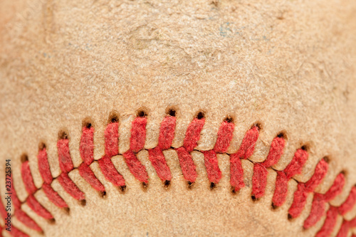 Board z aluminiowym obramowaniem Szczegółowo makro zużytych baseball