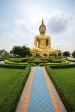 Big Buddha At Angtong, Thailand