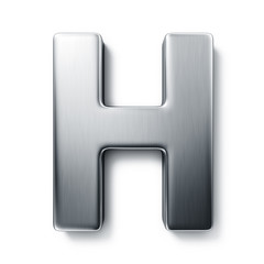 Canvas Print - The letter H