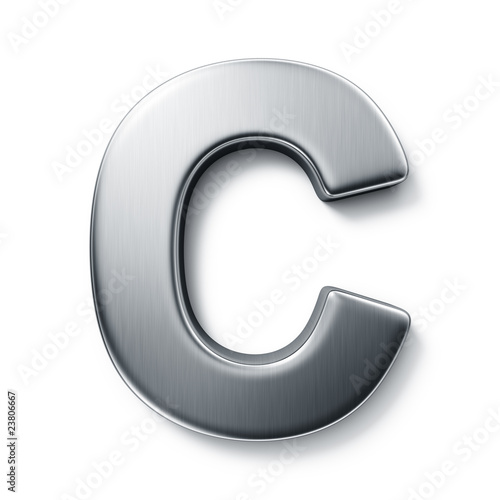 The letter C