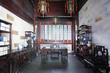 the living room of the Chinese classical architecture