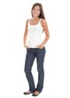 © Ariwasabi - Casual woman full length on white background